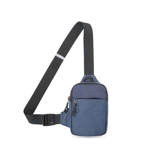 Bauchtasche Damen, Wasserdicht Hüfttasche für Herren und Damen, Bauchtasche für Wandern Training im Freien (Color : Bule, Size : One Size) von ZILUXI