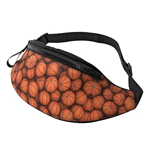 Basketball Orange Crossbody Tasche Hüfttasche Handy Gürteltasche Übung Yoga Reisen Laufen Freisprecheinrichtung Geldbörse von ZIMBRO