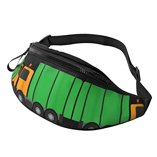 I Love Garbage Trucks Crossbody Tasche Hüfttasche Handy Gürteltasche Übung Yoga Reisen Laufen Freisprecheinrichtung Geldbörse von ZIMBRO