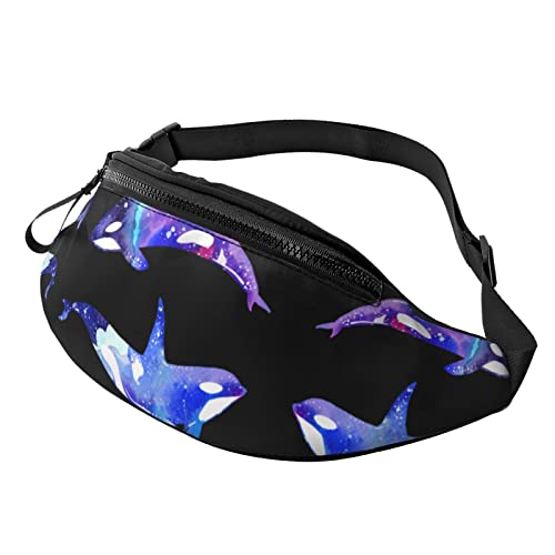 Orca Killer Whale Crossbody Tasche Hüfttasche Handy Gürteltasche Übung Yoga Reise Laufen Freisprecheinrichtung Geldbörse von ZIMBRO