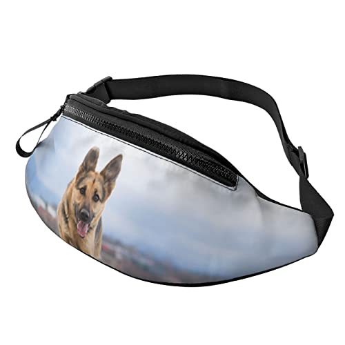 Running Deutscher Schäferhund Crossbody Tasche Hüfttasche Handy Gürteltasche Übung Yoga Reisen Laufen Freisprecheinrichtung Geldbörse von ZIMBRO