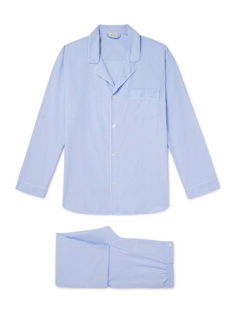 ZIMMERLI - Cotton Pyjama Set - Men - Blue - XL von ZIMMERLI