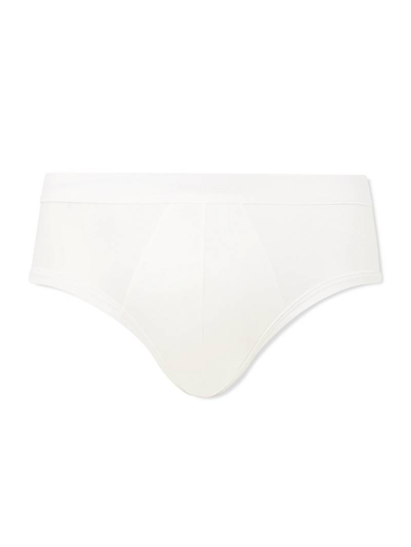 ZIMMERLI - Sea Island Cotton Briefs - Men - White - M von ZIMMERLI