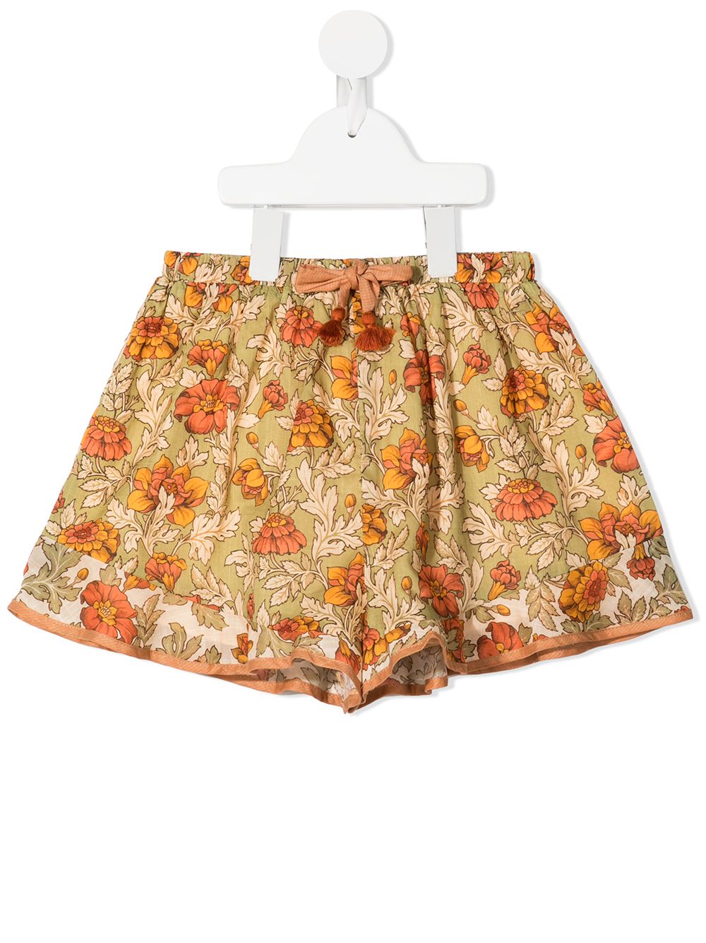 ZIMMERMANN Kids Andie Shorts mit Blumen-Print - Grün von ZIMMERMANN Kids