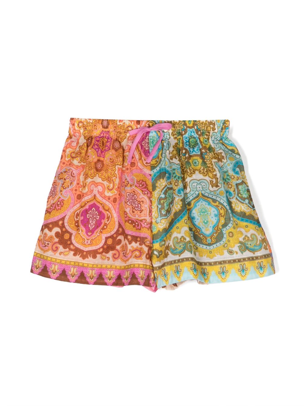 ZIMMERMANN Kids Shorts mit Paisley-Print - Rosa von ZIMMERMANN Kids