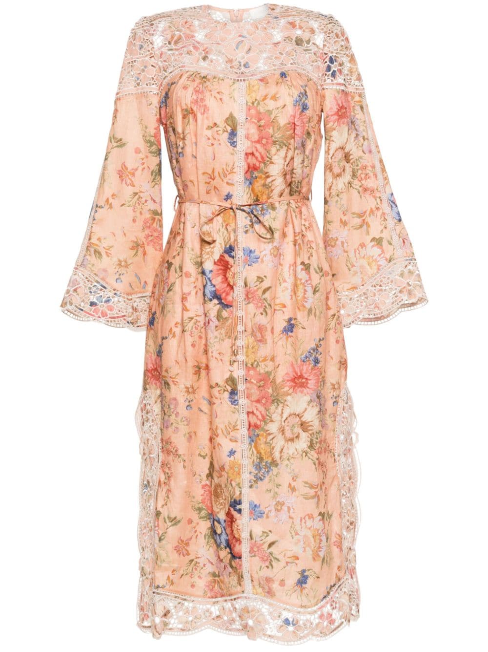 ZIMMERMANN August Maxikleid mit Blumen-Print - Rosa von ZIMMERMANN