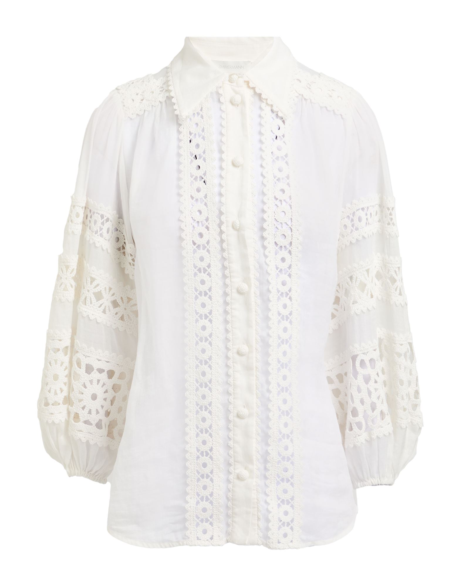ZIMMERMANN Hemd Damen Weiß von ZIMMERMANN