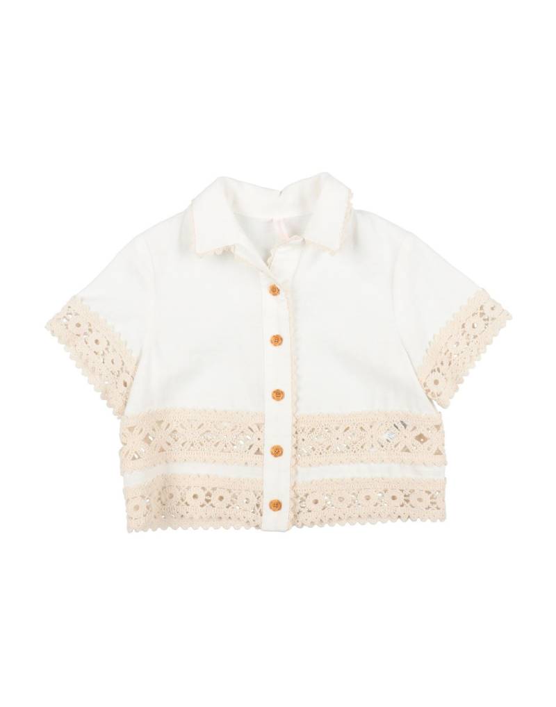 ZIMMERMANN Hemd Kinder Off white von ZIMMERMANN