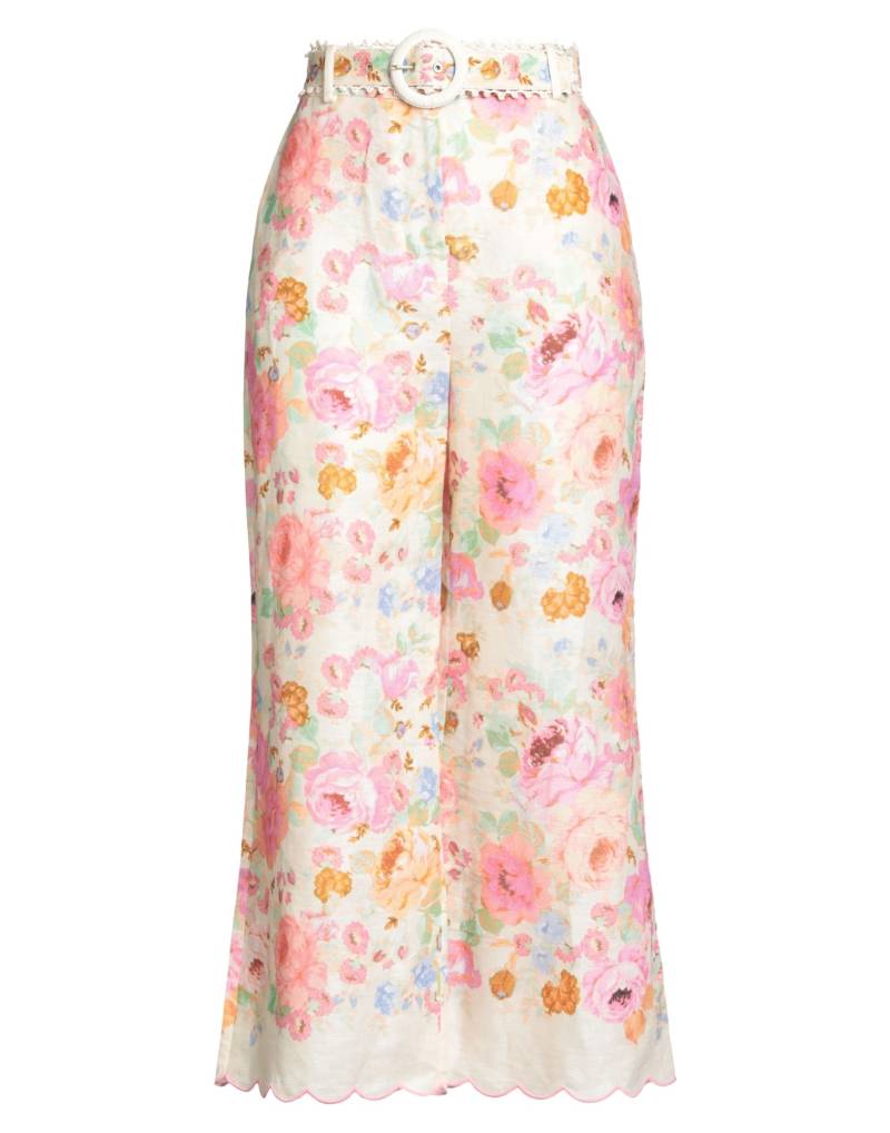 ZIMMERMANN Hose Damen Cremeweiß von ZIMMERMANN