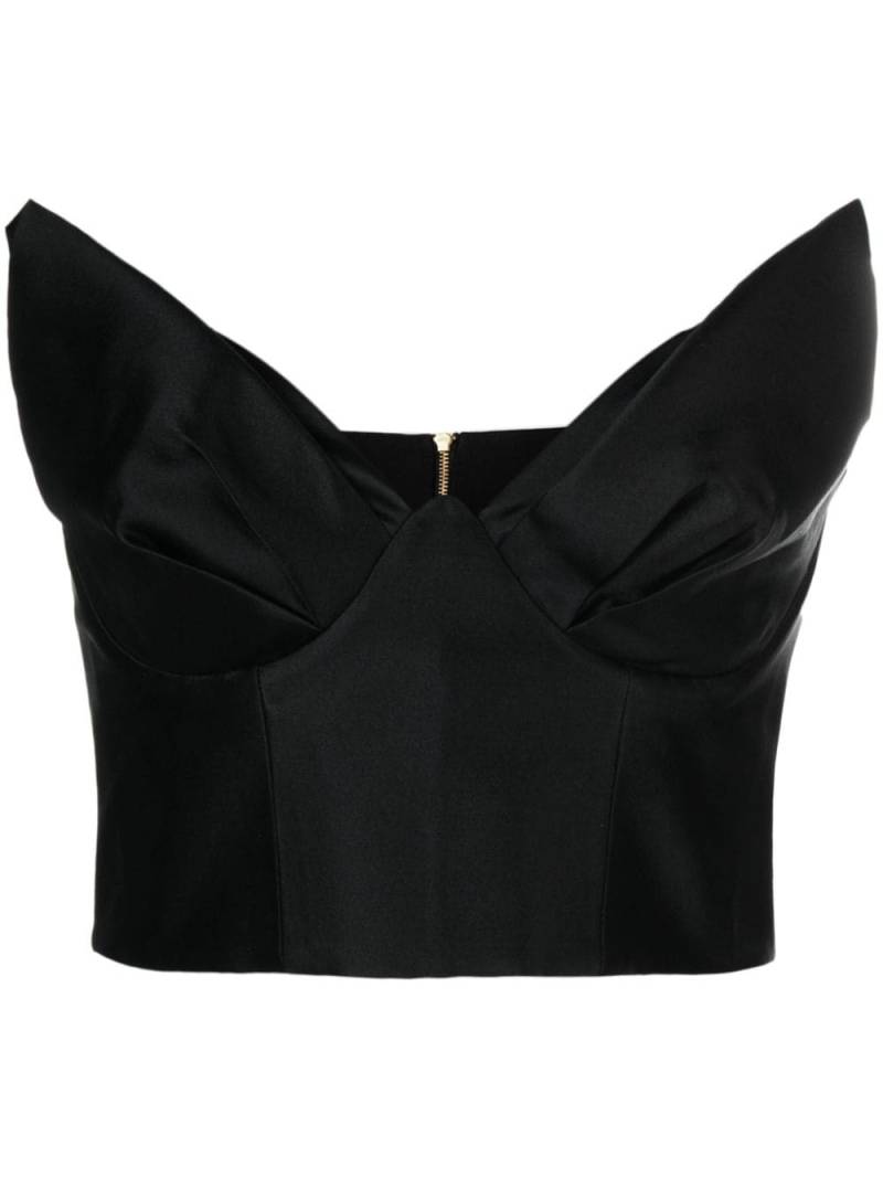 ZIMMERMANN Matchmaker Cropped-Top - Schwarz von ZIMMERMANN