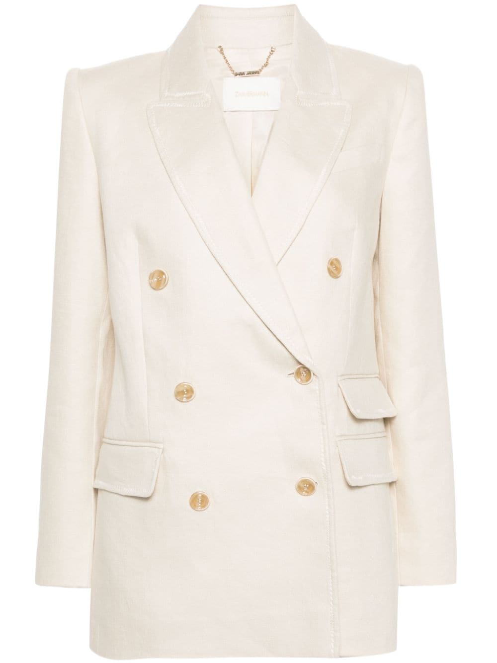 ZIMMERMANN Matchmaker Blazer - Nude von ZIMMERMANN