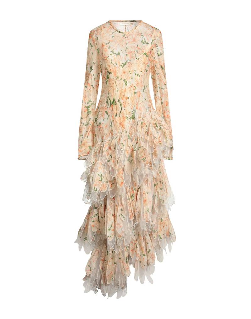 ZIMMERMANN Maxi-kleid Damen Pfirsich ZIMMERMANN Maxi-kleid Damen Pfirsich von ZIMMERMANN