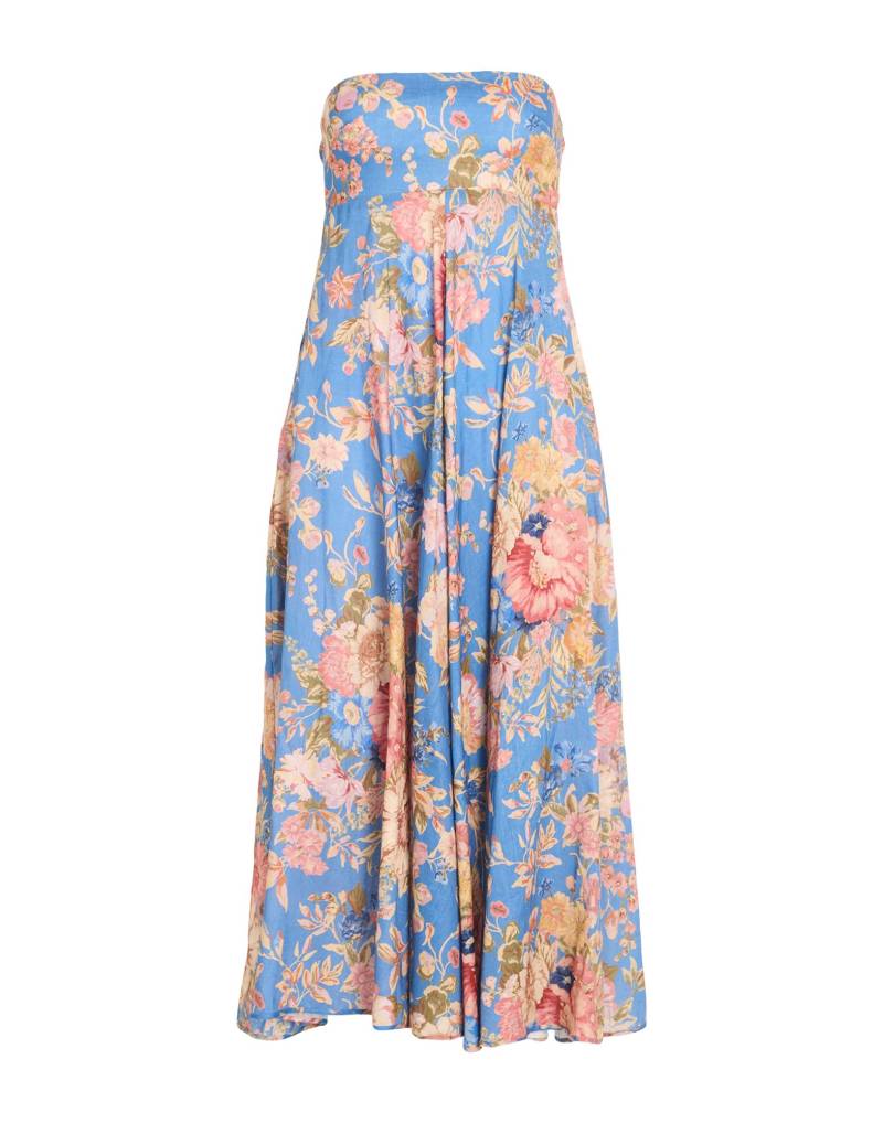 ZIMMERMANN Midi-kleid Damen Azurblau von ZIMMERMANN