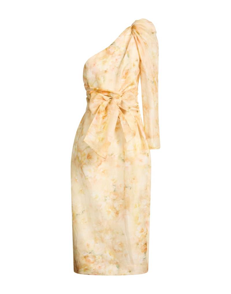 ZIMMERMANN Midi-kleid Damen Gelb von ZIMMERMANN