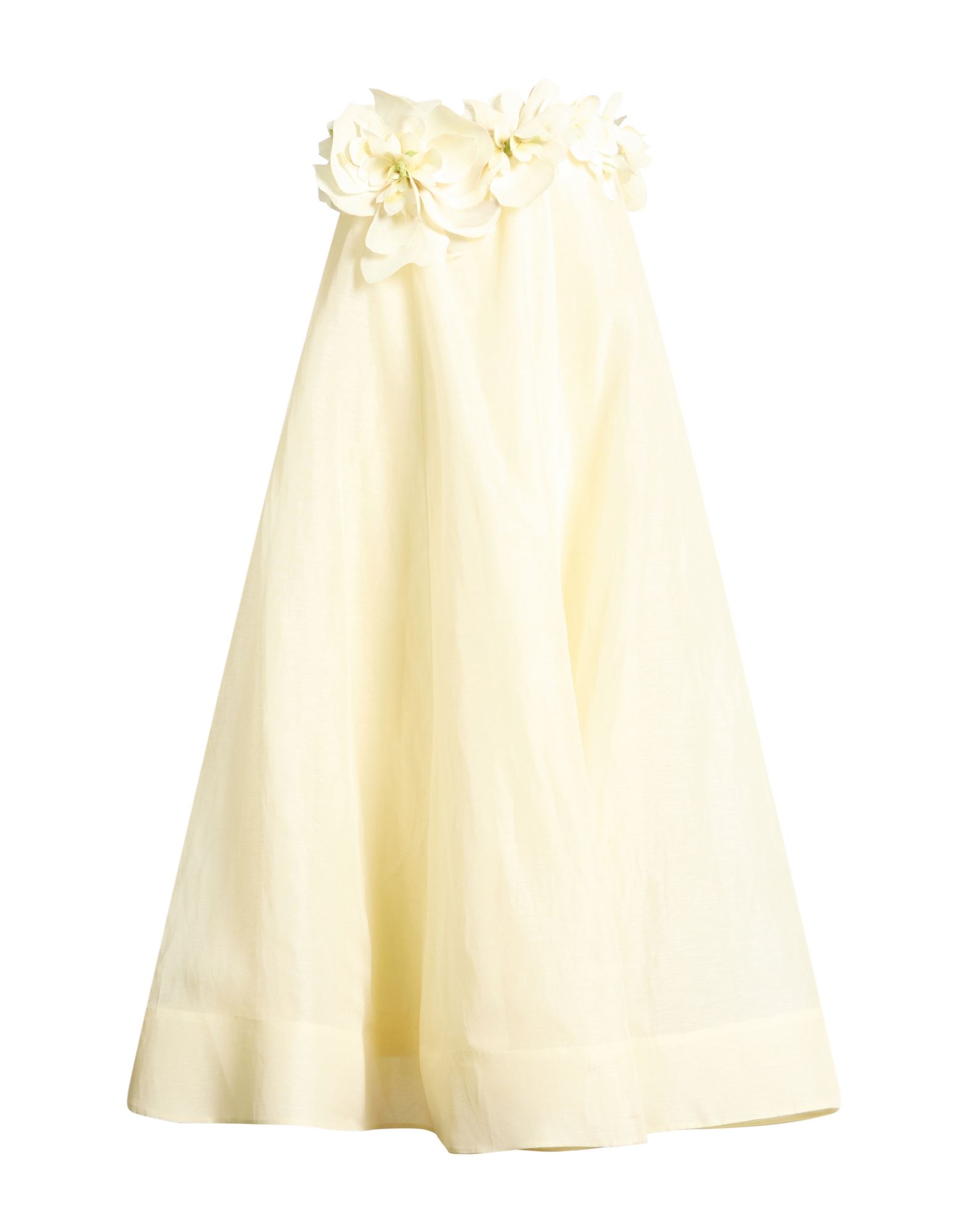 ZIMMERMANN Midi-kleid Damen Pastellgelb von ZIMMERMANN