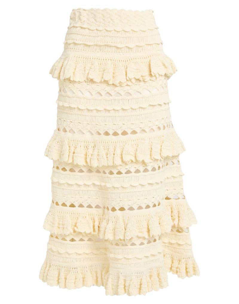 ZIMMERMANN Midi-rock Damen Cremeweiß von ZIMMERMANN