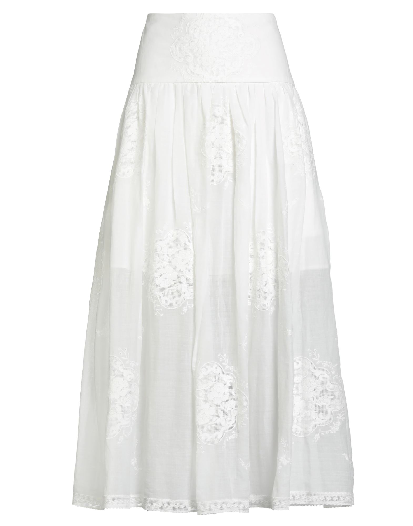 ZIMMERMANN Midi-rock Damen Elfenbein von ZIMMERMANN