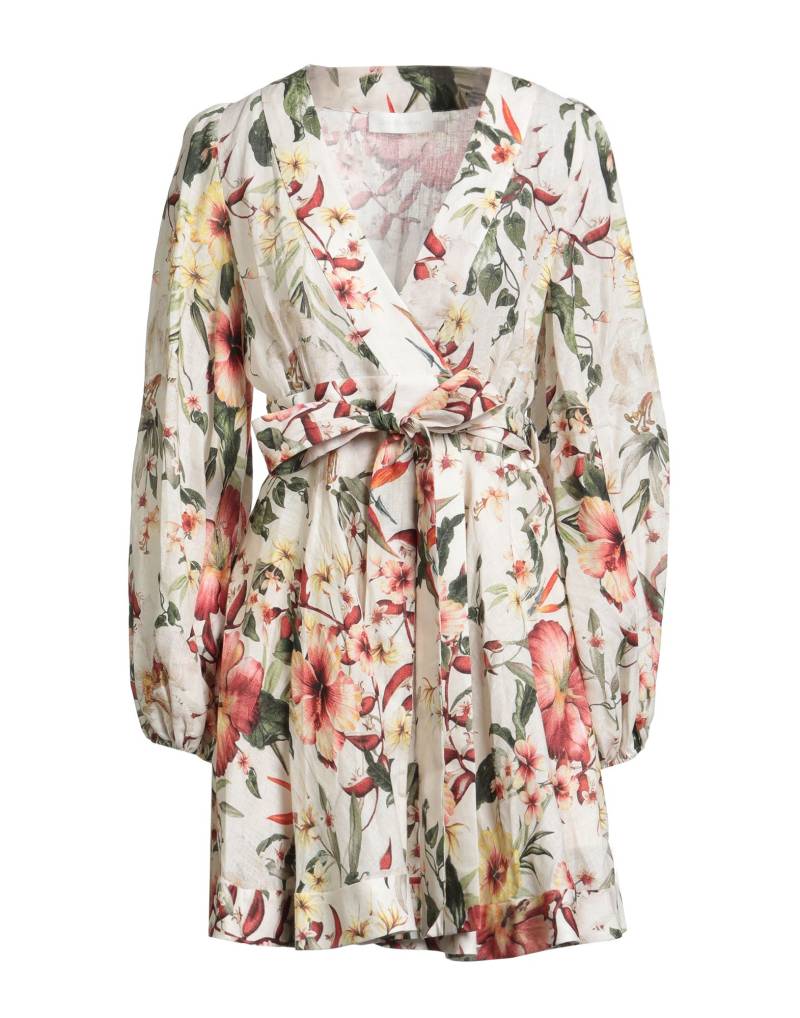 ZIMMERMANN Mini-kleid Damen Elfenbein von ZIMMERMANN