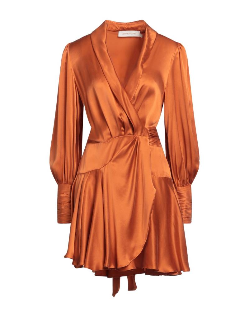 ZIMMERMANN Mini-kleid Damen Orange von ZIMMERMANN