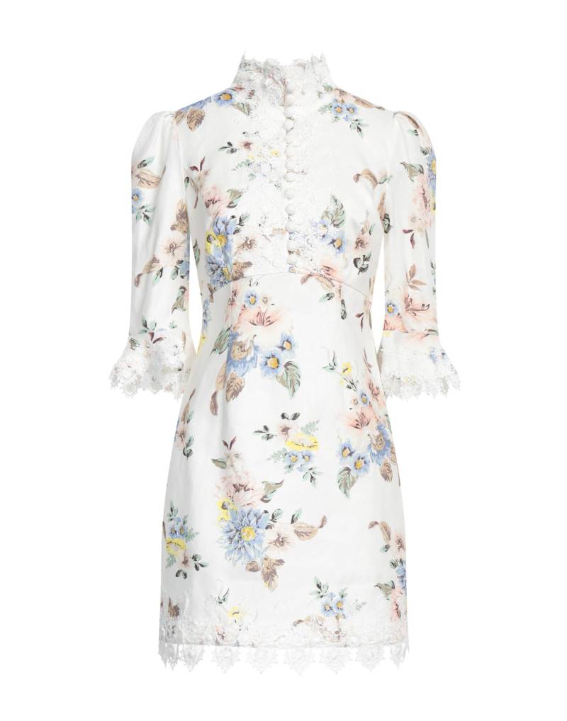 ZIMMERMANN Mini-kleid Damen Weiß von ZIMMERMANN