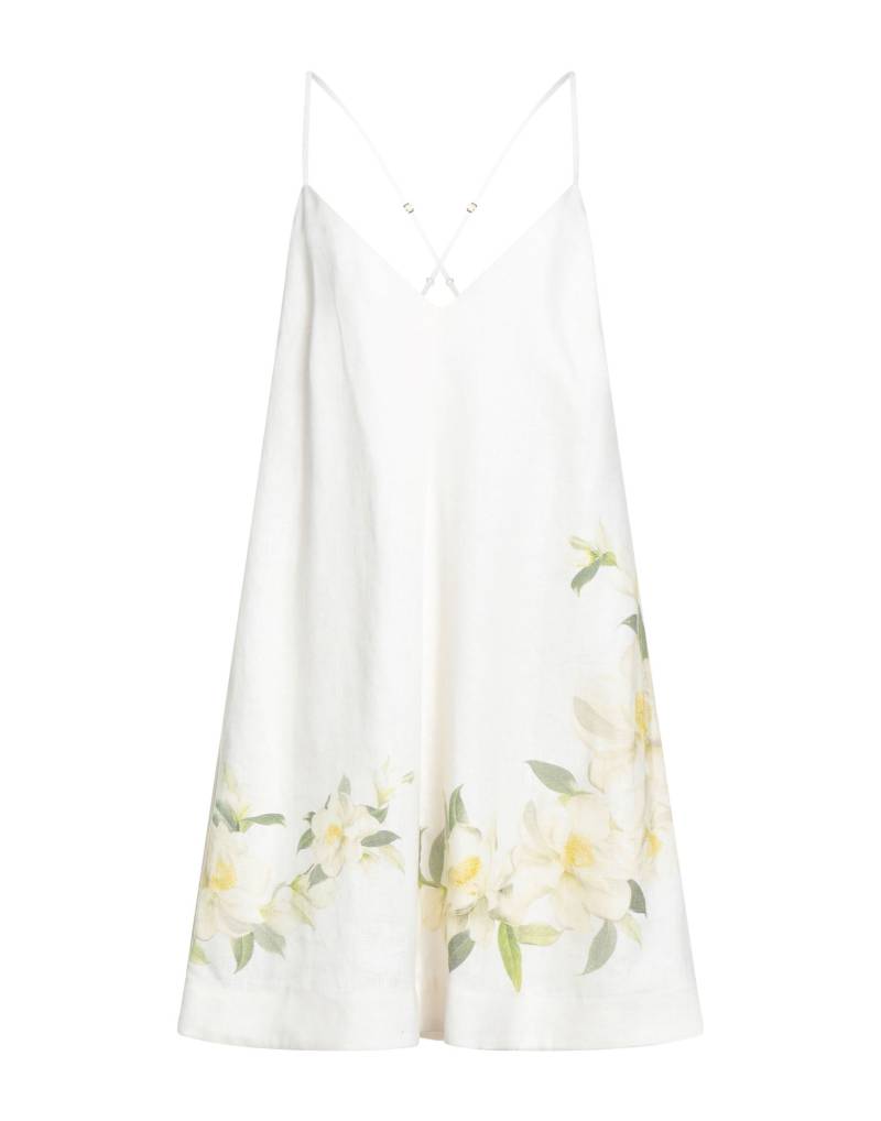 ZIMMERMANN Mini-kleid Damen Weiß von ZIMMERMANN