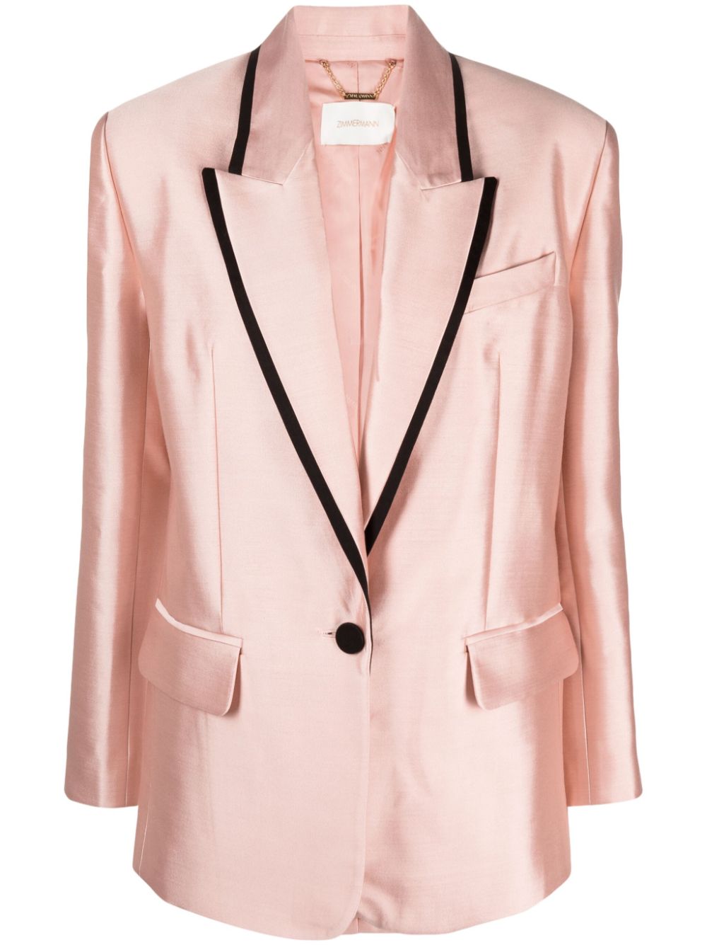 ZIMMERMANN Einreihiger Blazer - Rosa von ZIMMERMANN