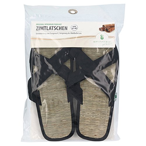 ZIMTLATSCHEN Baumwolle Gr.41/42 schwarz 1 St von ZIMTLATSCHEN