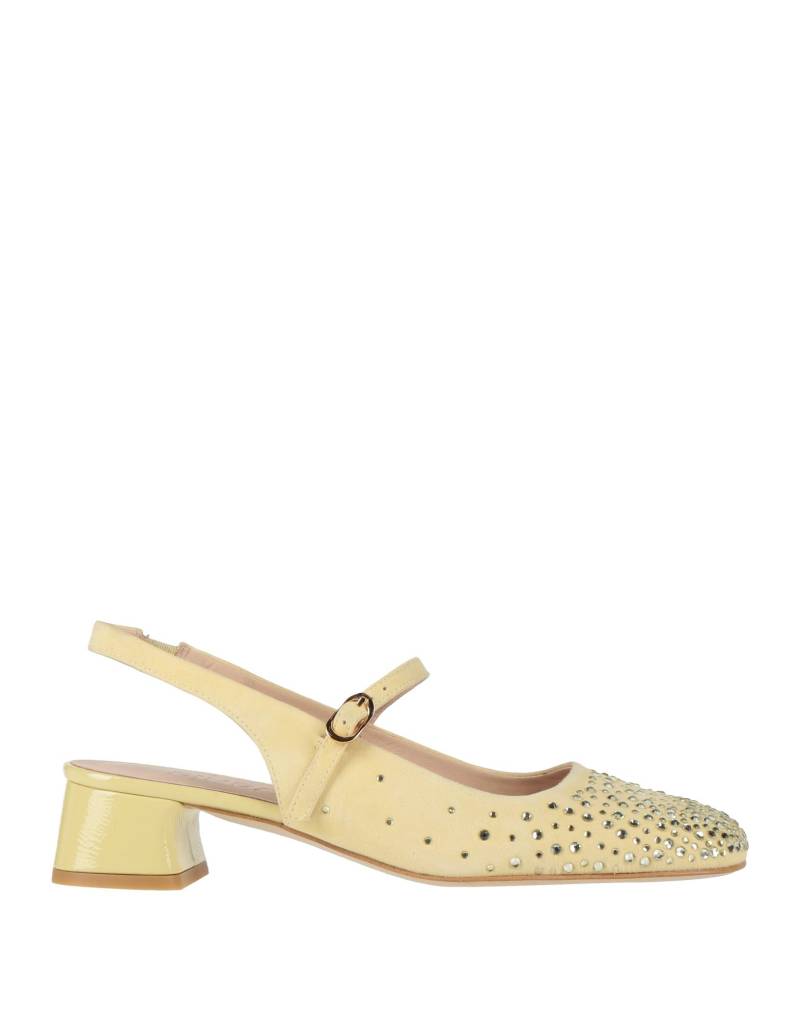 ZINDA Pumps Damen Pastellgelb von ZINDA
