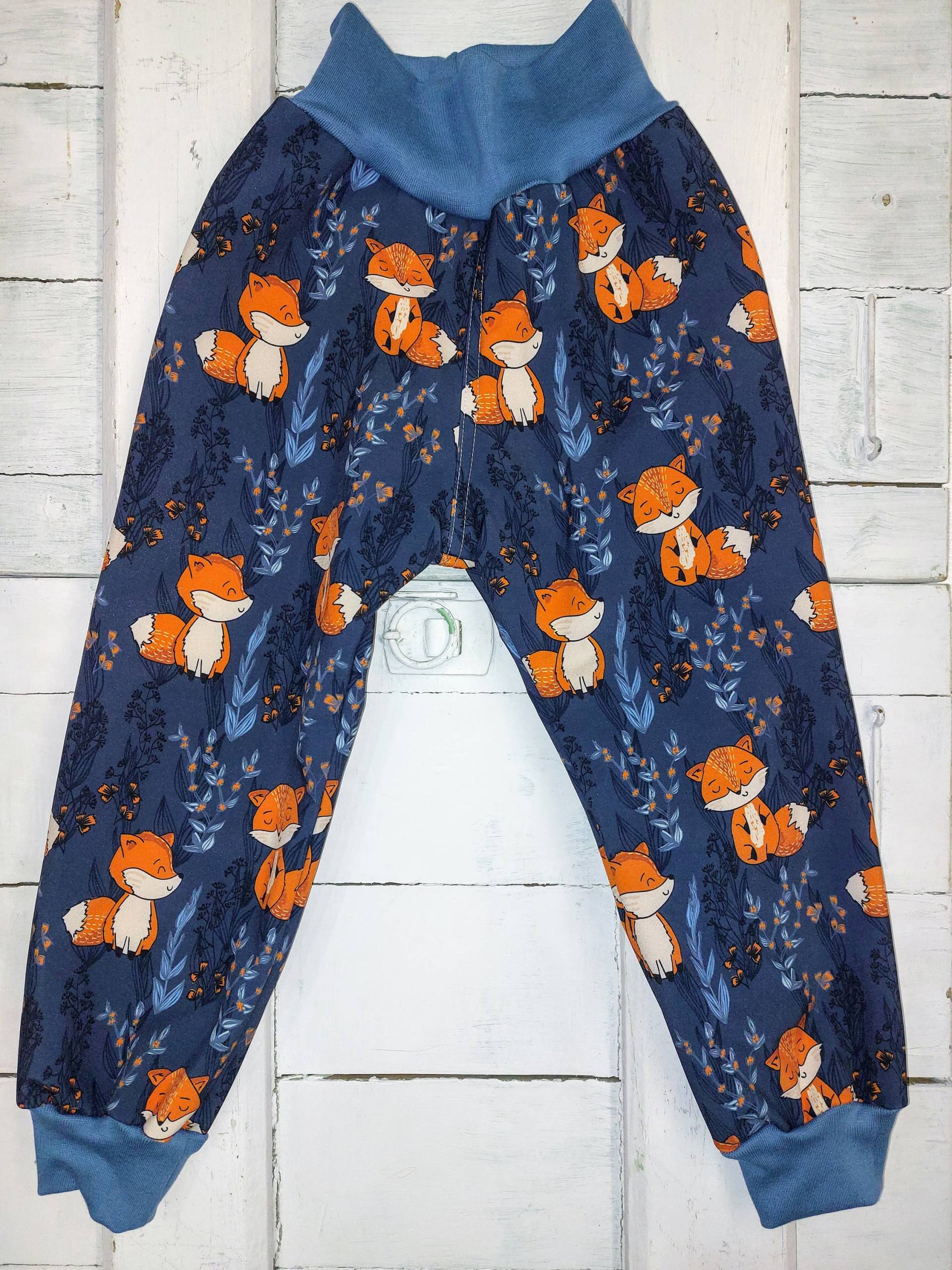 Softshell Hose Matschhose Mädchen Zipfelzauber Softshellhose Fuchs Blau Jungen Gr.74-152 Pumphose Kinder Matschkleidung Regenhose von ZIPFELZAUBER