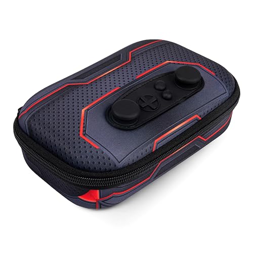 ZIPIT Gamer Federmäppchen | Schwarze Stiftebox mit Joystick für Jungen | Federmäppchen für die Schule mit großem Fassungsvermögen von ZIPIT