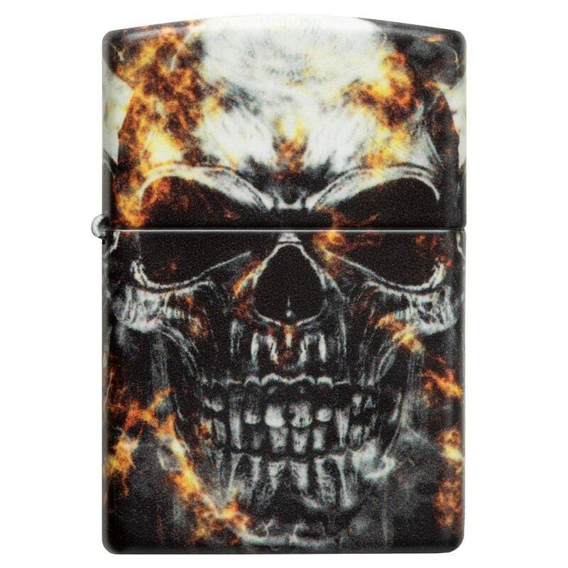 ZIPPO Smockey Skulls Feuerzeug multicolor von ZIPPO