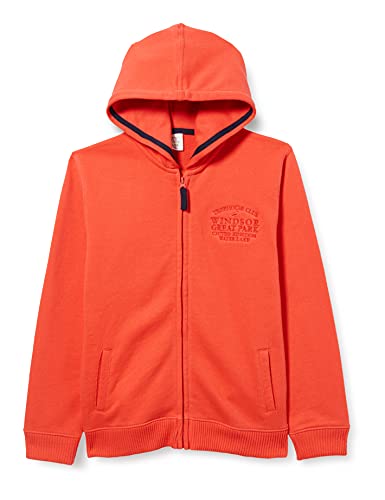 ZIPPY Jungen ZB0204_487_3 Jacke, Hot Coral 17-1656 TCX, 3/4 von ZIPPY