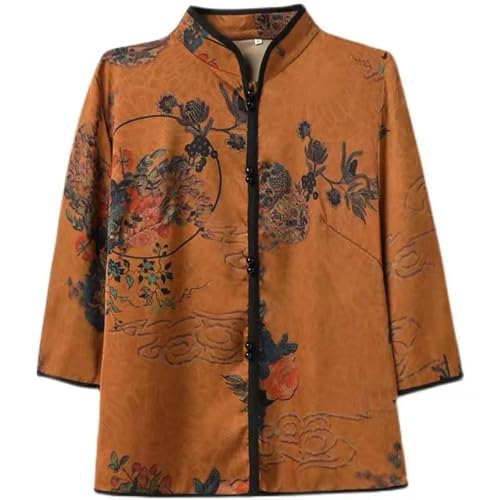 ZIRIA China-Stil Hemd Vintage Cheongsam Tops Frauen Blusas Chinesisches traditionelles Kleid Tang-Anzug Harajuku-Druck Blusen Femme von ZIRIA