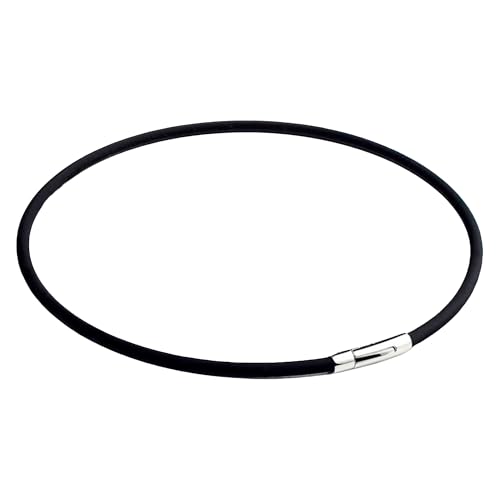 Lola & Gala Lederkette für Damen und Herren | Echtes Glattleder | Lederband mit Verschluss aus Edelstahl, einfache und sichere Befestigung aus Edelstahl | Schwarze Kordel von 3 mm für Anhänger… Lola & Gala Lederkette für Damen und Herren | Echtes Glattleder | Lederband mit Verschluss aus Edelstahl, einfache und sichere Befestigung aus Edelstahl | Schwarze Kordel von 3 mm für Anhänger… von Lola & Gala