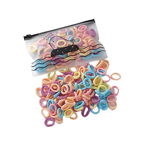 Haarbänder für Damen und Mädchen, 4 cm, einfache Farben, Pferdeschwanz, Seile, elastisches Haarband, Zubehör von ZIRYXQ