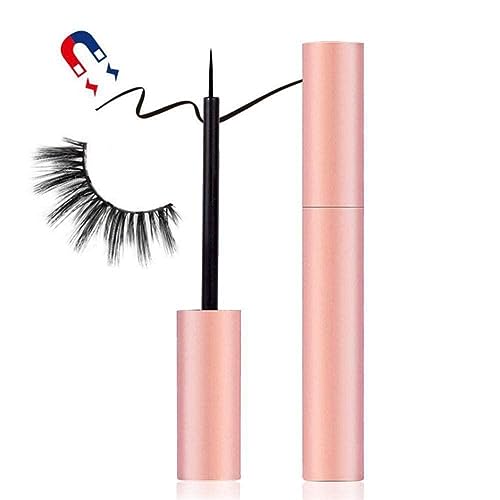 Magnetischer Eyeliner Schnell Trocknend Einfach Tragen Langlebige Flüssige Eyeliner Für Magnete Wasserdichte Wimpern Schweißfest von ZIRYXQ