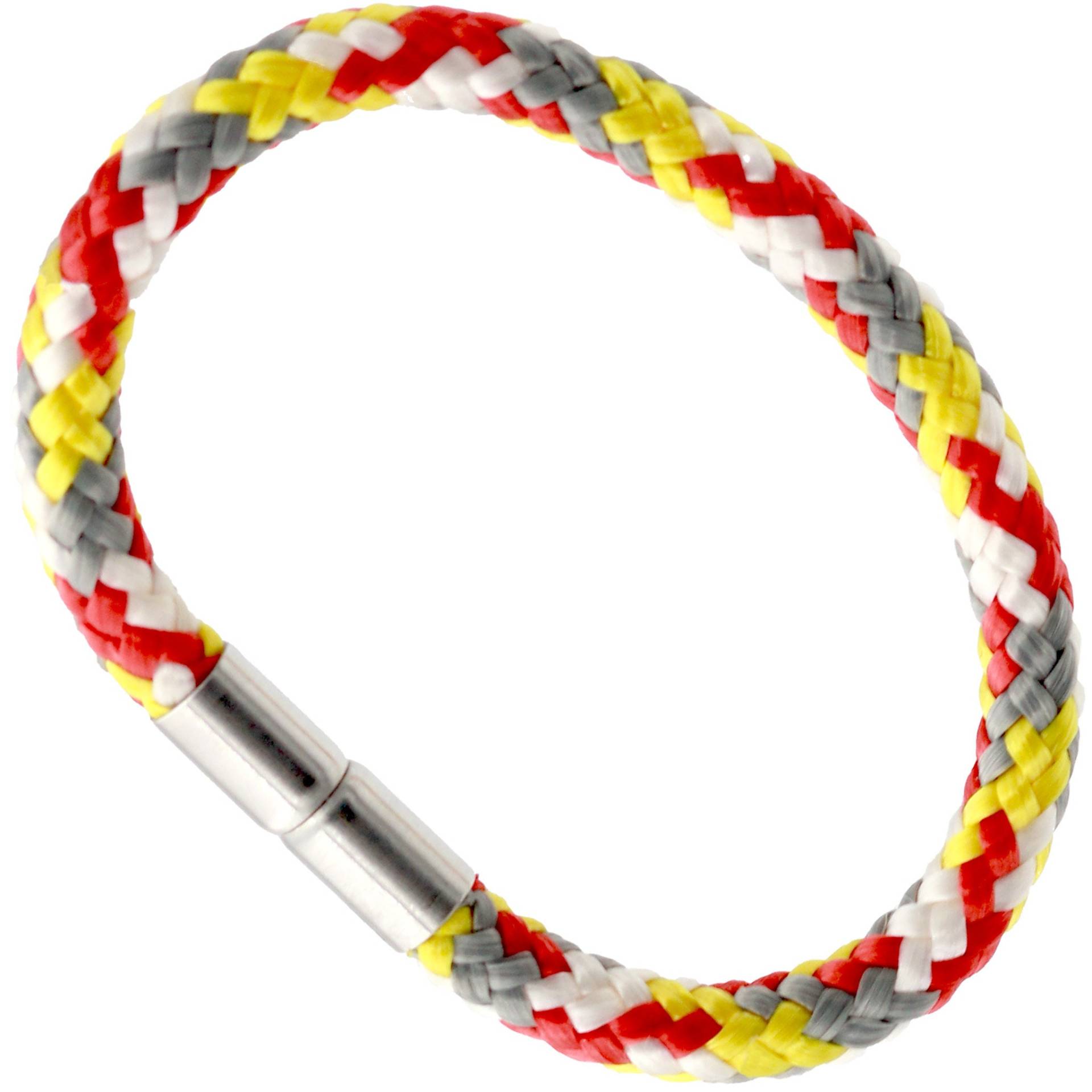 Zisanopower Armbänder - Versch. Farben/Größen Segeltau Herren Damen Magnetverschluss Edelstahl Armband Schmuck von ZISANOPOWERArmband