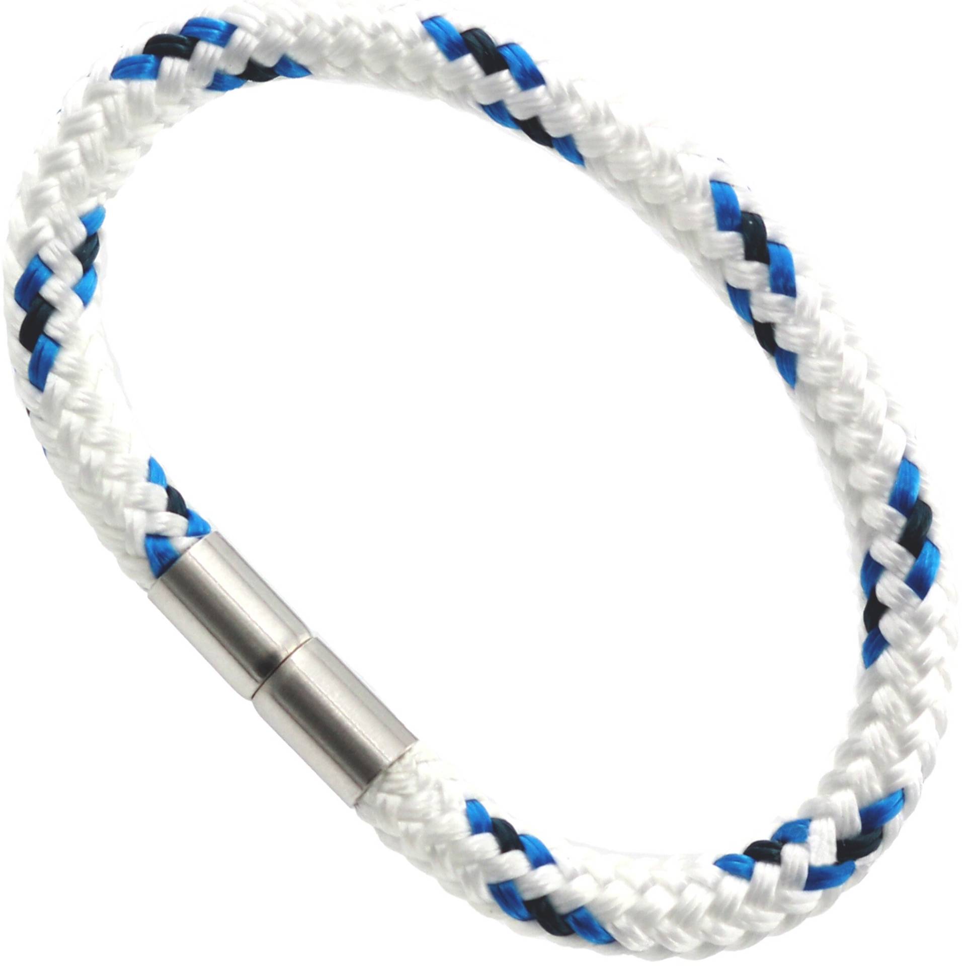 Zisanopower Armbänder - Versch. Farben/Größen Segeltau Herren Damen Magnetverschluss Edelstahl Armband Schmuck von ZISANOPOWERArmband