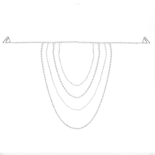 Strass-Dessous-Riemenkette, sexy, mehrschichtige Schulterkette für Damen, Brautschmuck, Hochzeit, Kristall, mehrschichtige Quaste, Armkette, Kleiderzubehör, Schmuck Strass-Dessous-Riemenkette, sexy, mehrschichtige Schulterkette für Damen, Brautschmuck, Hochzeit, Kristall, mehrschichtige Quaste, Armkette, Kleiderzubehör, Schmuck von ZITFHMOW