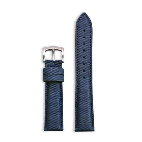 Kompatibel mit Bandanstoßbreiten von 18 mm bis 22 . Verschiedene Größen Nylon-Mischbändern sind verfügbar. Schnellverschluss-Bandanstöße und universell austauschbare Bänder ebenfalls(Blue Silver,19mm) von ZIYIWANG