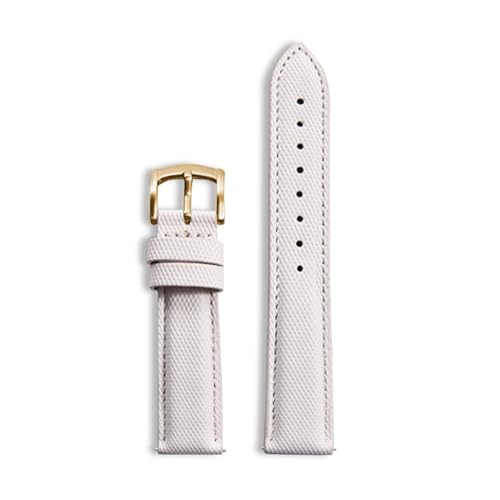 Kompatibel mit Bandanstoßbreiten von 18 mm bis 22 . Verschiedene Größen Nylon-Mischbändern sind verfügbar. Schnellverschluss-Bandanstöße und universell austauschbare Bänder ebenfalls(White Gold,20mm) von ZIYIWANG