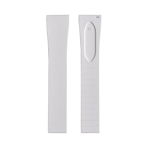 ZIYIWANG Das Armband mit Schmetterlingsverschluss aus Fluorkautschuk ist Schnellverschlussbändern verschiedener Größen und Bandanstoßbreiten von 16 mm bis 22 kompatibel(White No Buckle,22mmx18mm) von ZIYIWANG