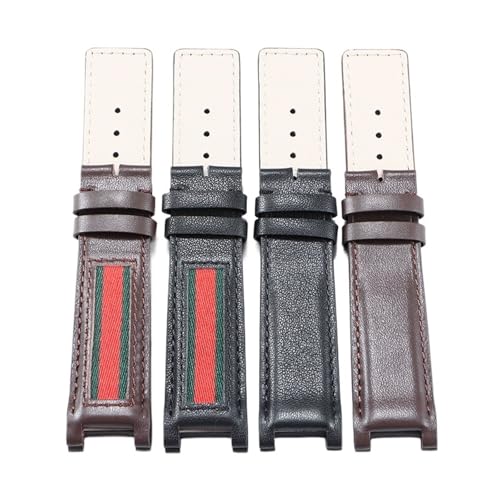 ZIYIWANG Das Lederarmband ist kompatibel mit den Modellen YA1332, 1333, 1335, MK 2277, 2425, 5896 und 5354.(01 no clasp,10mm) von ZIYIWANG