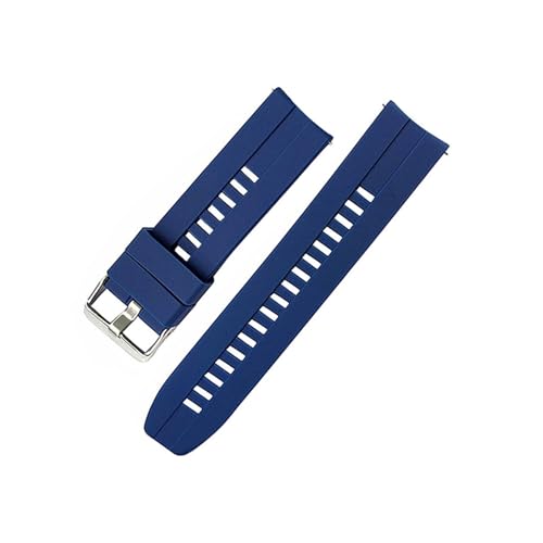 ZIYIWANG Silikonkautschukbänder mit Schnellverschluss sind mit dem Austausch von Armbändern for Herren- und Damenuhren mit Bandanstoßbreiten von 20 mm bis 22 mm kompatibel(Blue,20mm) von ZIYIWANG