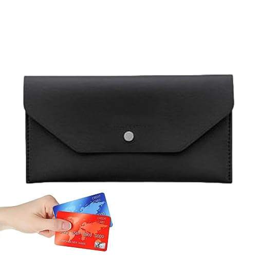 Geldumschlag Geldbörse – PU-Leder Slim Envelope Cash Holder Wallets für Damen – Mode-Accessoires, Herren-Geldtaschen für den täglichen Urlaub Dating Outgoing Ziyuan von ZIYUAN