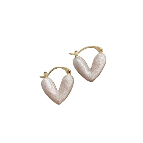 ZJPOJPH Perlen Creolen Kleine Runde Ohrringe For Frauen Schlichter Schmuck Elegantes Geschenk ZJPOJPH Perlen Creolen Kleine Runde Ohrringe For Frauen Schlichter Schmuck Elegantes Geschenk von ZJPOJPH
