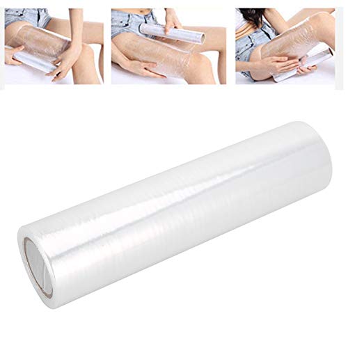 1 Rolle Stretchfolie 30cm 650g Palettenfolie Handfolie Wickelfolie transparent Schrumpffolie wrapping film stretch Plastikfolie Verpackungsfolie, Body Wrap Film von ZJchao