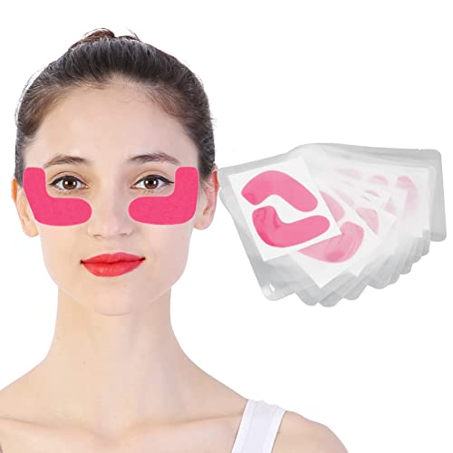 10 Blatt Nasolabialfalten Patch Frauen Home Beauty Salon Rose Red Hydrogel Gesicht Falten Glättung Pad von ZJchao