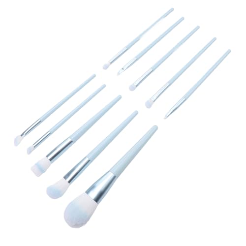 10 Professionelles Make-up-Pinsel-Set mit Weichen Synthetischen Borsten für Grundierungspuder, Inklusive Lidschatten und Rougepinsel für den Täglichen Gebrauch auf Reisen von ZJchao