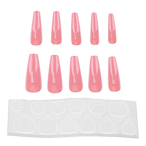 10 Stücke Reine Farbe Falsche Nägel Tipps Falscher Nagel Exquisite Modische Gefälschte Nagelspitze Maniküre Werkzeug für Mädchen Frauen Nagelbevorzugungen(N5354-08) von ZJchao